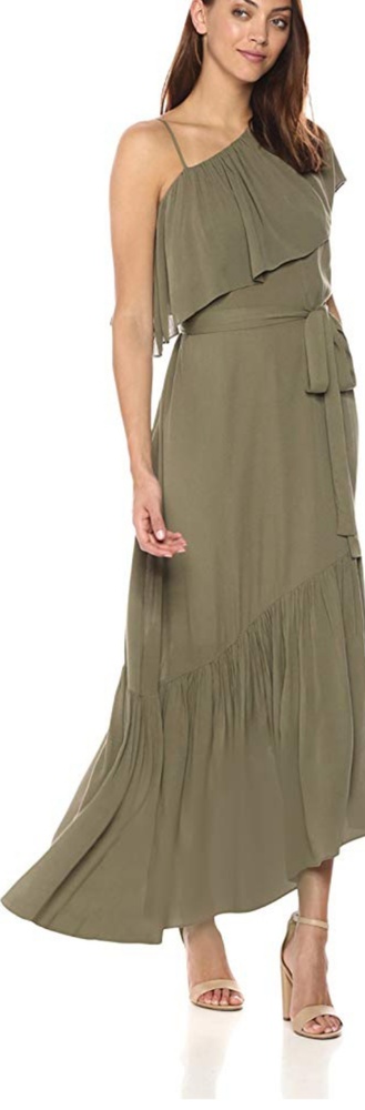 Bcbgmaxazria Conrad off the shoulder dress